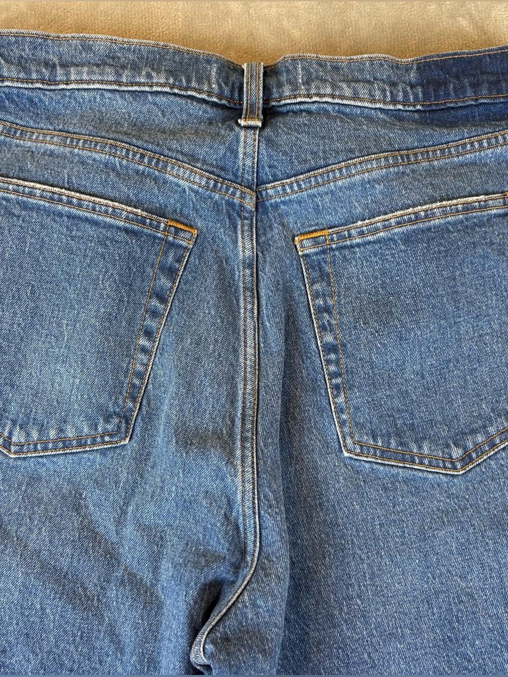 Abercrombie & Fitch 90s Straight Ultra-High Rise Denim Jeans Curvy Love 16 - Picture 5 of 12